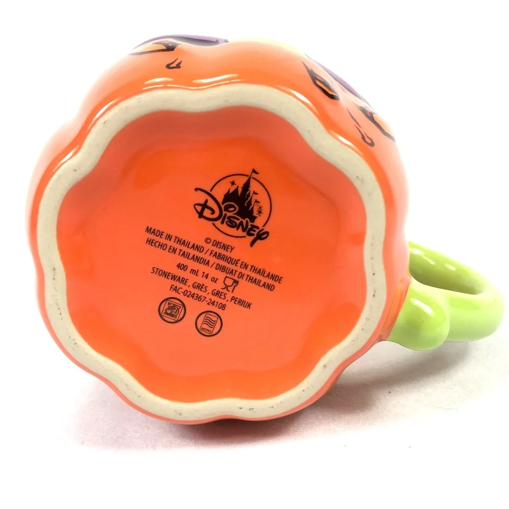 Disney Parks Stitch Halloween Pumpkin Coffee Mug - NEW - Picture 4 of 4